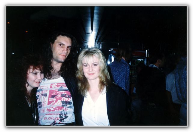 DJ at Gobbles nightclub circa 1993